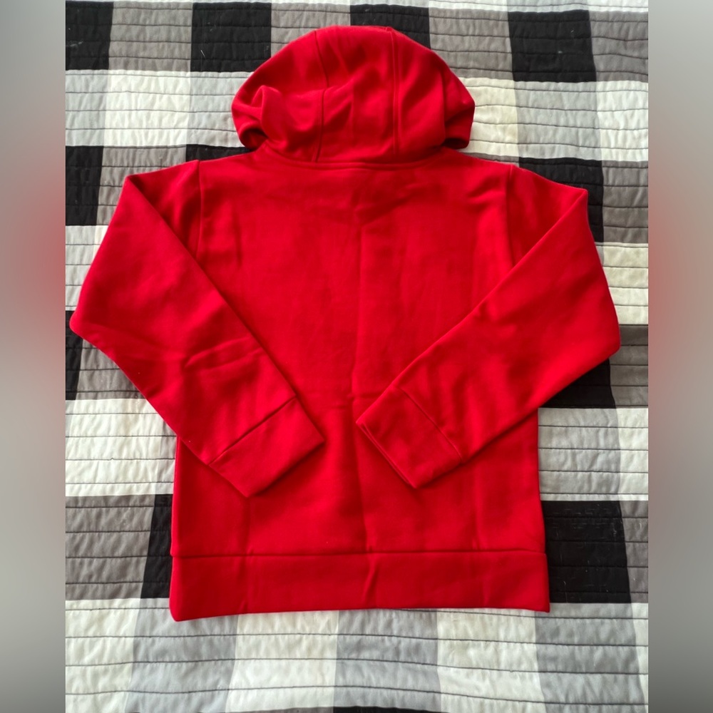 Adidas Kids Red Hoodie - Picture 7 of 7